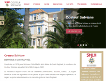 Tablet Screenshot of costeur-solviane.com